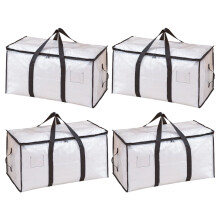 Sac de rangement visible, poignées en filet-Taille moyenne 88L