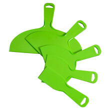 Putty Scraper Set Pack Of 5  2, 4, 6, 8, 10 Inch Blades For Wallpaper, Decals, Spackling, Taping, Home Improvement