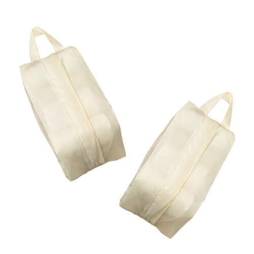 2 Pieces Multipurpose Storage Bags Waterproof Designs-Yellow