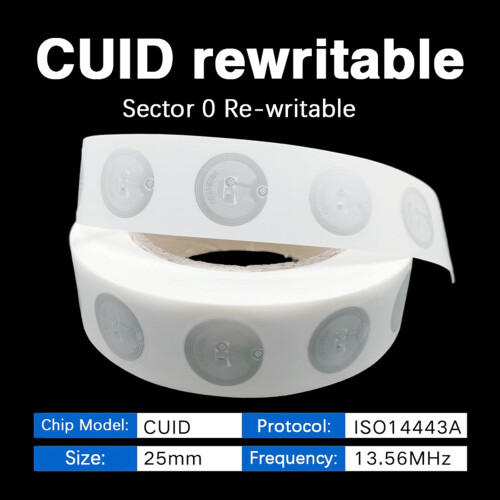 Capacity Small Tokens With Rewritable Function For OS Systems And Devices CUID 1