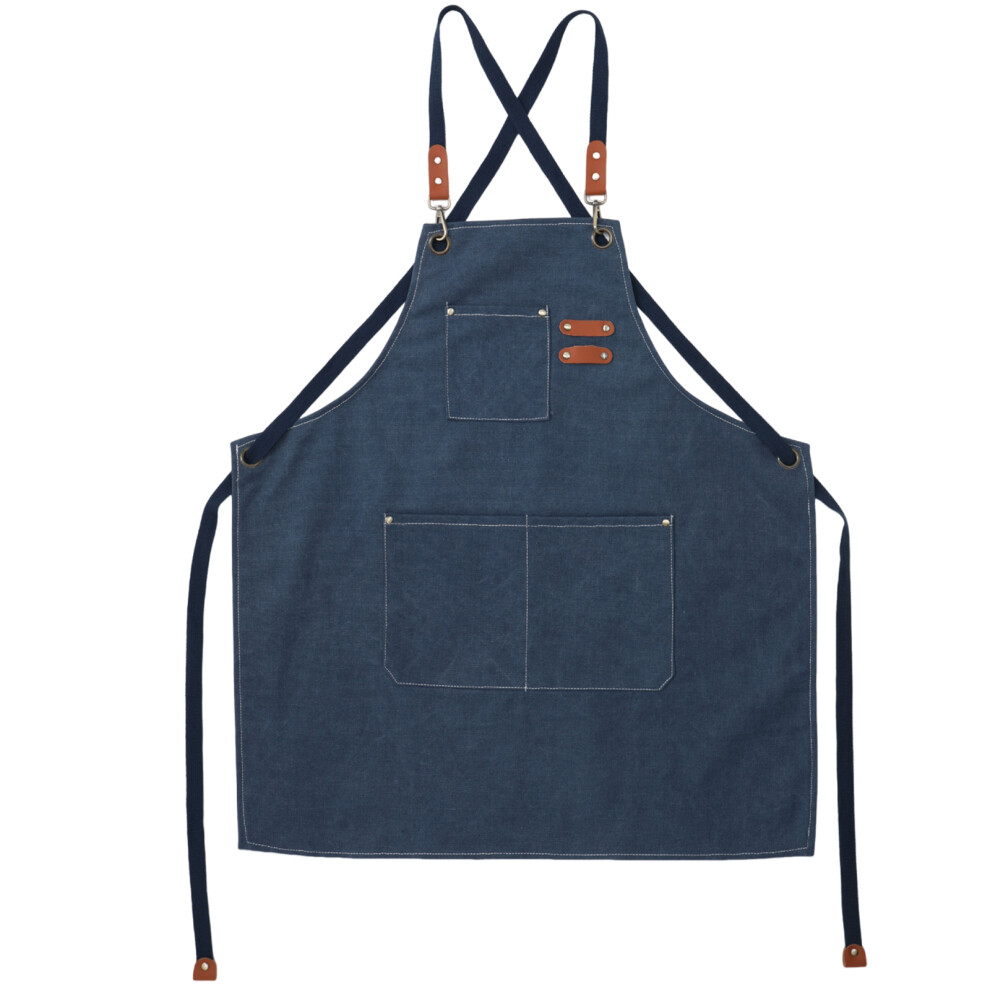 Multipurpose Apron Water Resistant Thickened Work Apron-Blue-image-OPC-PN6MX7D-NEW
