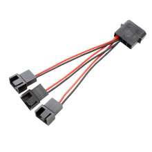 4pin Molex IDE D Port to 4 Pin Small CPU Fan-One point three