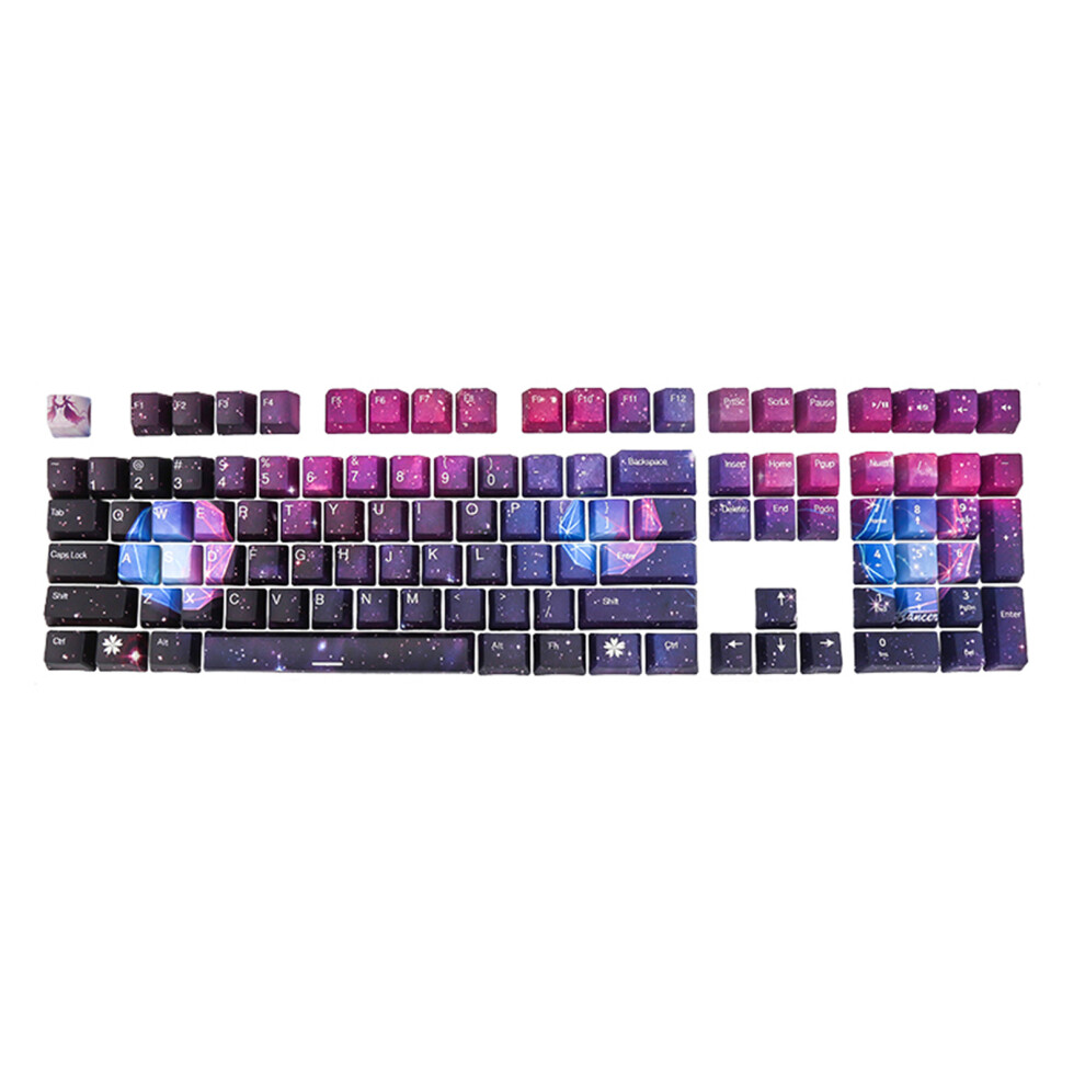 Oem Pbt Keycaps Starry Sky Dye Sublimation Formx Switches 7704000193535