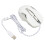 RGB Gaming Mouse 7200 DPI, 8 Keys, Backlight, USB Wired, White 1
