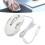 RGB Gaming Mouse 7200 DPI, 8 Keys, Backlight, USB Wired, White 15