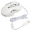 RGB Gaming Mouse 7200 DPI, 8 Keys, Backlight, USB Wired, White 10