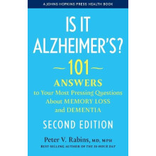 Is It Alzheimers by Peter V. Rabins Hardcover Book