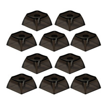 XDA2 Keycap for Mechanical Keyboard 1U 1x Ball Caps Blank-Black