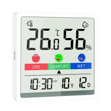 Digitale hygrometer-thermometers met kleurenscherm en