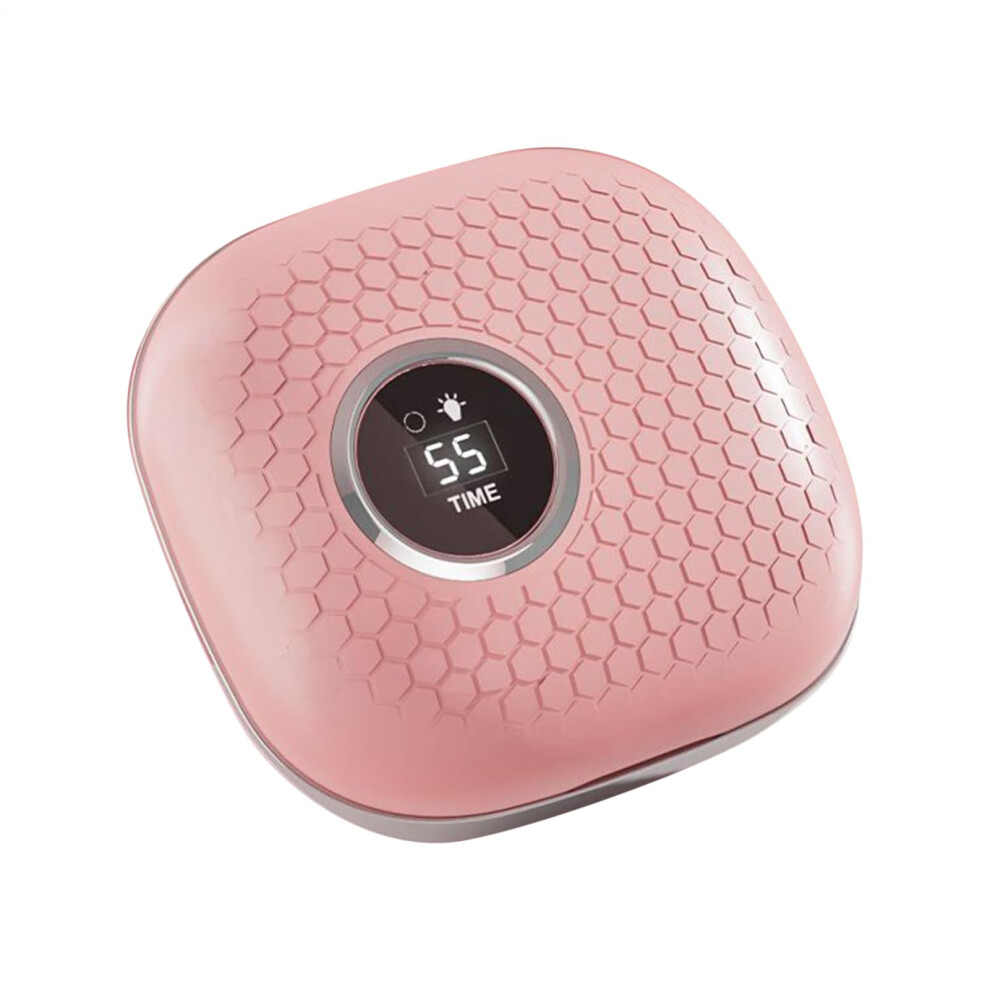 Pink Ultrasonic Contact Lens Cleaner Frequency Vibration For Colored Lenses Compact Travelsize Vision Care Device