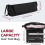 Sturdy Hair Styling Tools Storage Case Portable Handheld-Black 6