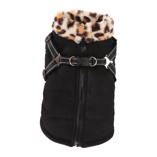 Warme Hundejacke 2XL Reflektierender Brustgurt 2