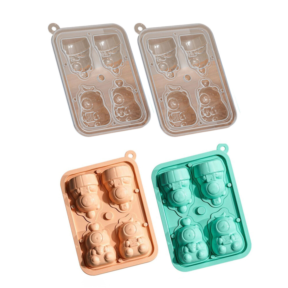 3D Capybara Ice Cubes Mould Food Grade Plastic Mold For Beverage 7695000331952