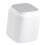 Press Top Mini-Desktop-Mülleimer 9.3oz Weißer Deckel 9