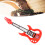 Faltbare E-Gitarre Spielzeug - 3 x AA, Rot 11