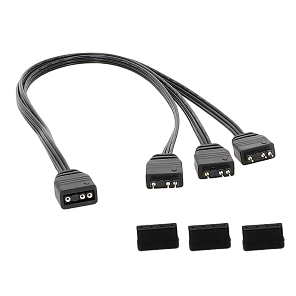 Versatile Argb Splitter Cable 3Pin Addressable Rgb-One To Three 7704000191692