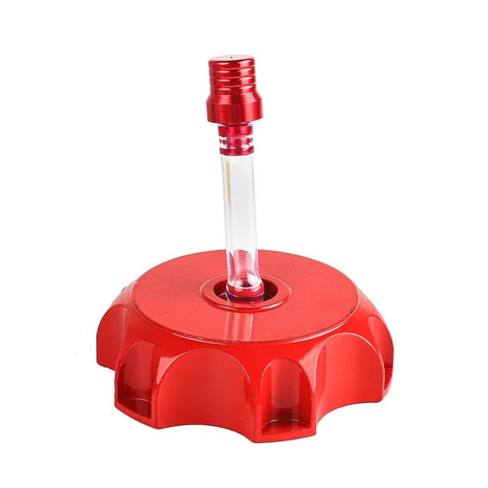 Motorcycle Tank Cap Universal 50Mm Gas Fuel Tank Cap Breather Vent For Motocross Atv Dirt Bike For Parts Red 9339159360866