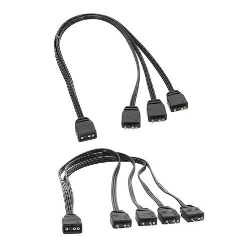 3 Pin ARGB Splitter Cable Expand and Control-one to four 2