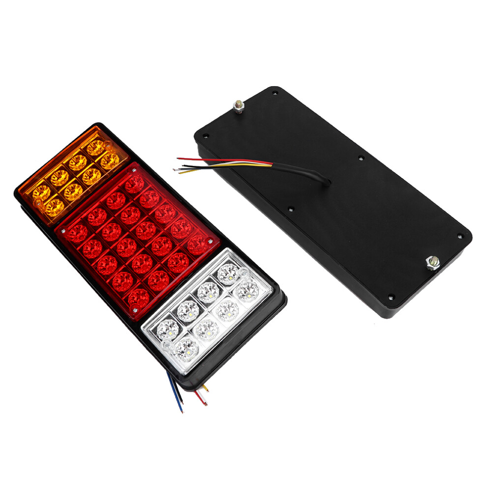 Waterproof 2Pcs 36Led Rear Lamp For Truck Trailer With 3 Colors 8701363589998