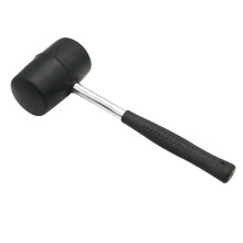 Rubber Hammer Floor Tile Installation Mallet Wooden Handle 340mm HeavyDuty Portable Manual Tool