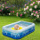 Paddling Pool Large Rectangular Inflatable Pool for Children UVResistant Tubes Backyard Beach Water Play 2
