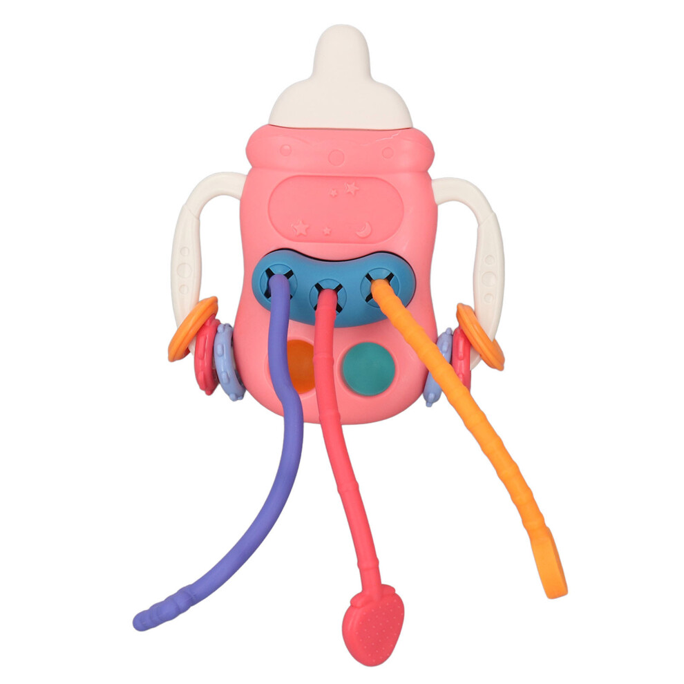Silicone Pull String Bottle Toy for Babies, 21x10.5cm Educational Sensor