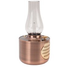 Retro Kerosene Lantern Bluetooth Speaker, 5W, 1200mAh, Red Bronze