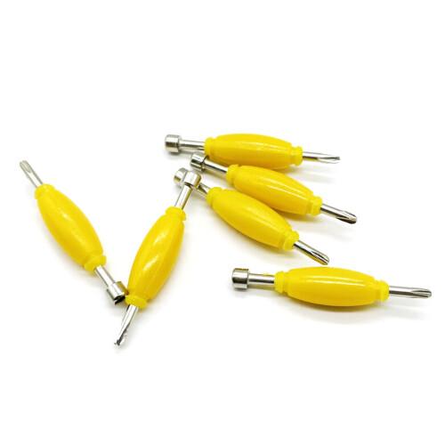 Professional Fingerboard Tool DoubleEnded Screwdriver For Finger Board Skateboard  Accessory 6 Pack