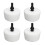 CADDY 3  Rear Leaf Spring Bump Stop 4pcs Rubber Suspension Buffer 2