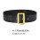 Santa Belt Props Adjustable Size Christmas Santa Belt for-165cm 2