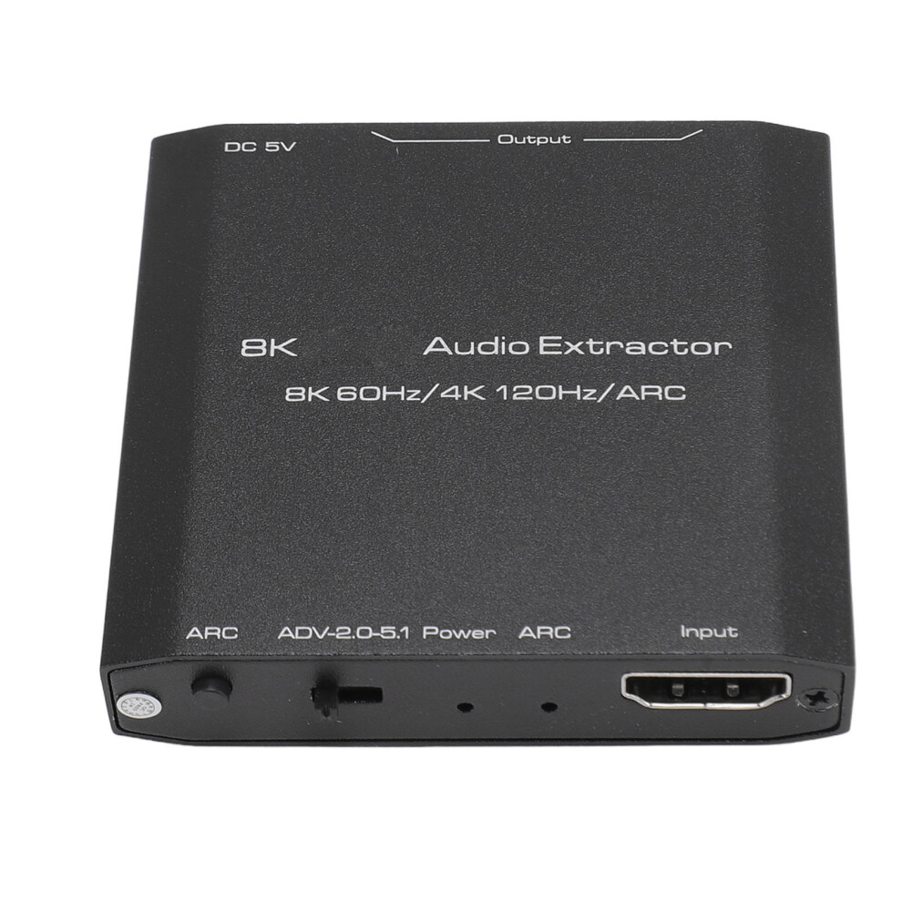 8K Hdr Hdmi Sound Extractor 4K120hz 8K60hz Aluminum 8491363599331