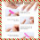Square Festive Press on Nails with Reindeer Santa's Hat and 5