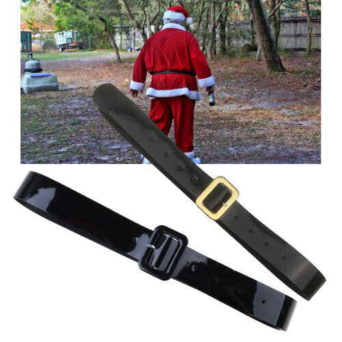 Christmas Santa Decorative Belt Adjustable Festive Belt for-A 2