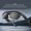 Durable PC Lens Bluetooth Sunglasses IP65 Waterproof for Adventures 6