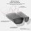 Durable PC Lens Bluetooth Sunglasses IP65 Waterproof for Adventures 3