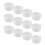 50pcs Clear Plastic Portion Cups with Lids, 50ML, Leakproof 12
