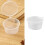 50pcs Clear Plastic Portion Cups with Lids, 50ML, Leakproof 11