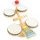 Kids Wooden Drum Set for Cognitive Development, Home School Toy 15