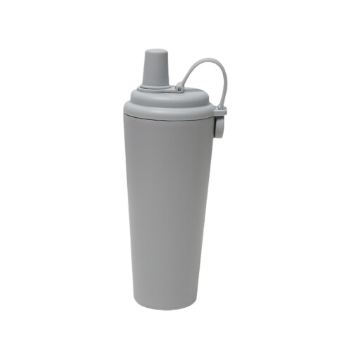 Large Capacity 710ML Nonrust Steel Water Bottle-Light Grey