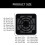 Computer Dust filter Computer Fan Filters Grille PVC-80x80mm 2