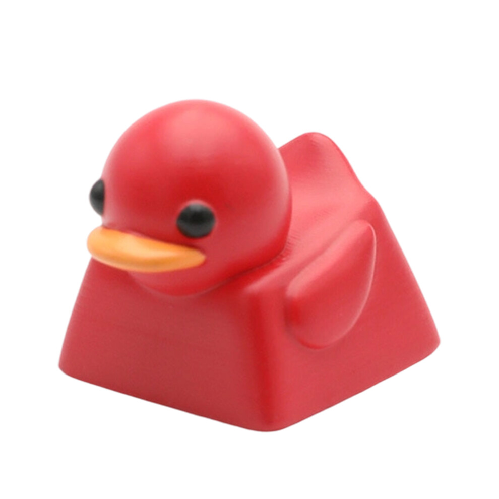 3D Resin Keycap Cute Cartoon Duck Esc Keycap Customized For- Red 7704000184458