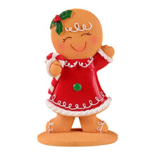 Gingerman Ornament Resin Figurine Ornament-L Girl crutches