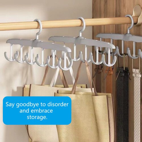 Student Friendly Rotating Clothes Hook Space Saving-2 packs 2