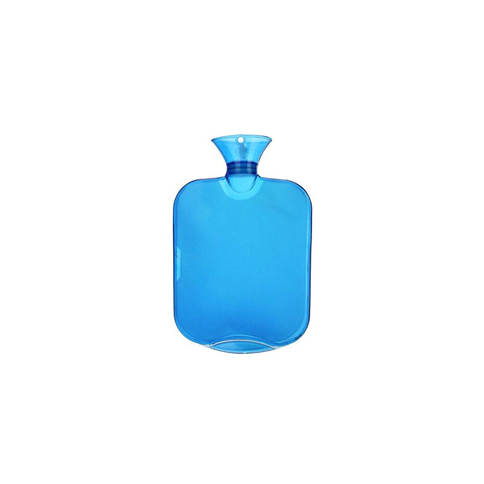 Hot Water Bottle 2000ml Thick Portable PVC Warm Water Bottle Hand Warmer Feet Warmer Pocket Bag Winter Color C H