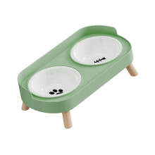 Bols en céramique pour animaux de compagnie, distributeur-vert