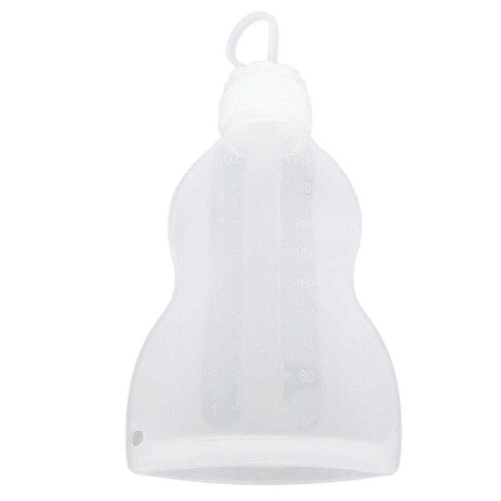 Reusable Silicone Milk Storage Bag 250ml Freezer Baby Food Pouch Leakproof