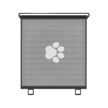 Telescoping Dog Gate For Indoor Use Expandable-footprint