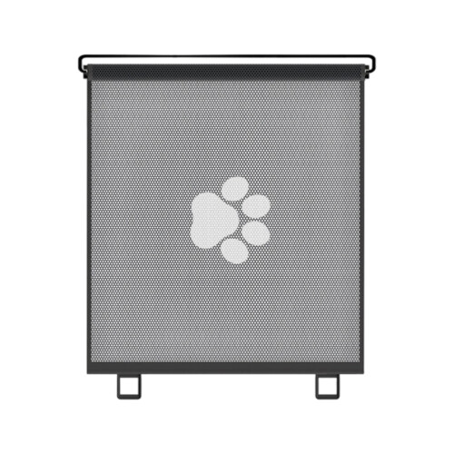 Telescoping Dog Gate For Indoor Use Expandable-footprint
