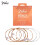 Acoustic Guitar Strings ZIKO DP-010 Extra Light Phosphor Bronze 6 Strings Set 3