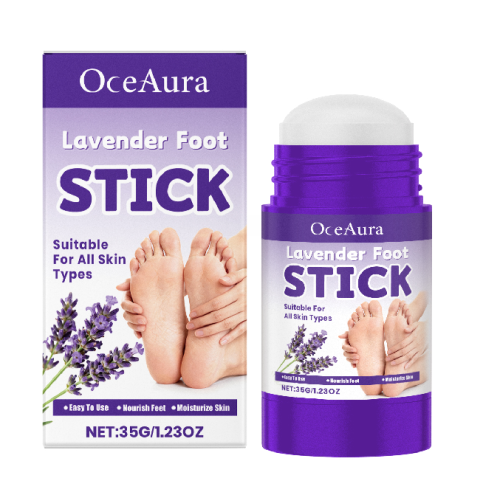 Lavender Foot Moisturizing Stick, Gentle & Hydrating